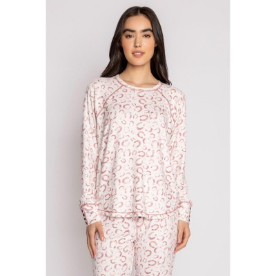 дамска,пижама,дамски,пижами,pj,salvage,women,s,pyjama,long,sleeve,top,off,white