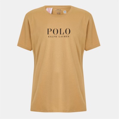 тениска,облекла,на,разпродажба,мъжки,тениски,polo,ralph,lauren,box,logo,t,shirt,classic,camel