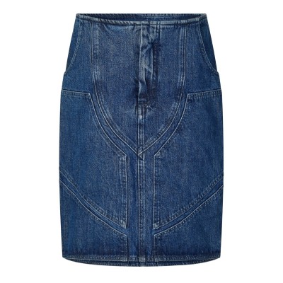 пола,поли,и,къси,панталони,off,white,logo,patch,denim,midi,skirt,blue
