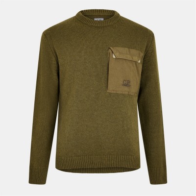 плетена,блуза,мъжки,пуловери,cp,company,men's,chest,pocket,quarter,zip,knitted,top,capers,652