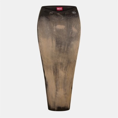 поли,и,къси,панталони,diesel,diesel,m,delma,gonna,ld99,black&#x2b;beige
