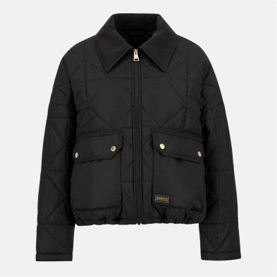 яке,дамски,якета,и,палта,barbour,international,women's,juliana,velvet,collar,cropped,quilted,jacket,black