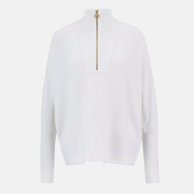 пуловер,дамски,плетени,дрехи,barbour,international,lola,knit,jumper,off,white