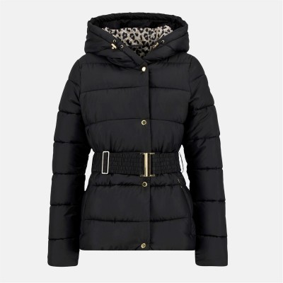 яке,дамски,якета,и,палта,barbour,international,women's,track,line,detachable,hood,long,sleeve,short,puffer,jacket,black,jasmine,l