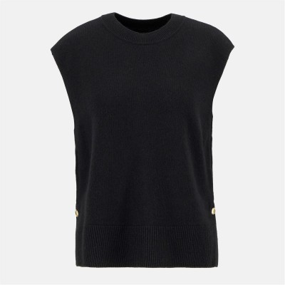 блуза,дамски,плетени,дрехи,barbour,international,lana,sweater,vest,black