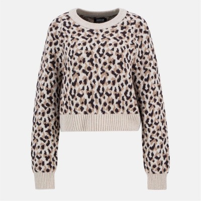 пуловер,дамски,плетени,дрехи,barbour,international,harley,printed,crew,jumper,multi