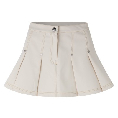 пола,поли,и,къси,панталони,palm,angels,pleated,mini,skirts,ivory