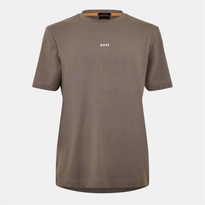 тениска,облекла,на,разпродажба,мъжки,тениски,boss,oversized,t,shirt,open,beige