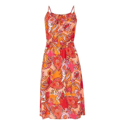 дамска,рокля,дамски,поли,и,рокли,yumi,women,s,pink,paisley,slip,dress,multi