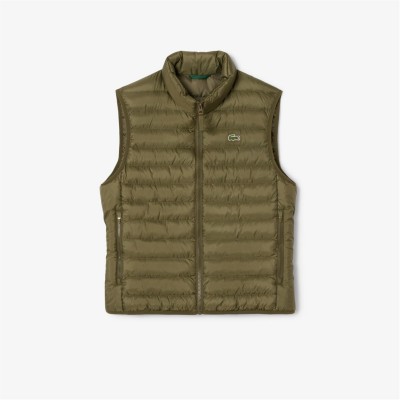 елек,мъжки,якета,lacoste,lacoste,gilets,sn99,olive