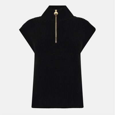 пуловер,дамски,плетени,дрехи,barbour,international,women's,clara,crew,neck,jumper,black