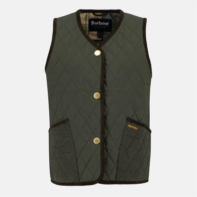 елек,дамски,якета,и,палта,barbour,women's,enid,diamond,quilted,sleeveless,gilet,olive,an,tartan