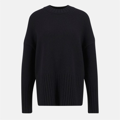 пуловер,дамски,плетени,дрехи,barbour,sophia,crew,neck,jumper,black