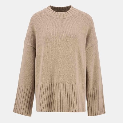 пуловер,barbour,sophia,crew,neck,jumper,pale,camel
