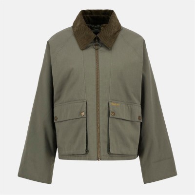 яке,дамски,якета,и,палта,barbour,women's,winnie,long,sleeve,oversized,fit,barn,jacket,dusky,khaki