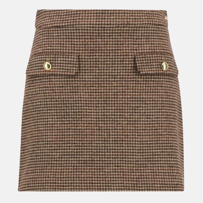пола,поли,и,къси,панталони,barbour,sophia,mini,wool,skirt,multi,check