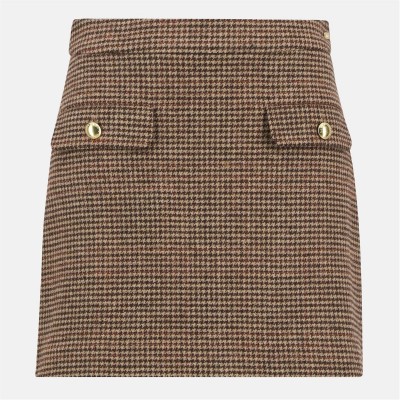 пола,поли,и,къси,панталони,barbour,sophia,mini,wool,skirt,multi,check