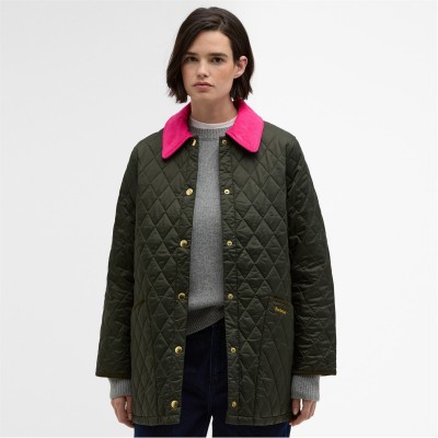 яке,дамски,якета,и,палта,barbour,women's,icons,modern,liddesdale,long,sleeve,quilted,jacket,sage,fuchs,anc