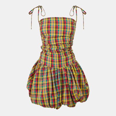 дамска,рокля,дамски,поли,и,рокли,amylynn,women,s,alexa,ultra,peplum,dress,red,green,chk