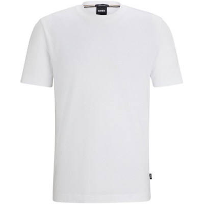 тениска,облекла,на,разпродажба,мъжки,тениски,boss,thompson,logo,t,shirt,white,100