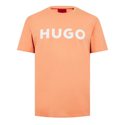 тениска,мъжки,летен,каталог,мъжки,летни,облекла,мъжки,тениски,hugo,dulivio,t,shirt,med,orange,811