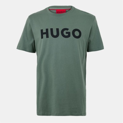 тениска,облекла,на,разпродажба,мъжки,тениски,hugo,dulivio,t,shirt,open,green