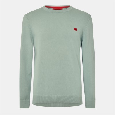 пуловер,мъжки,пуловери,hugo,san,cassius,c,jumper,light,green,338
