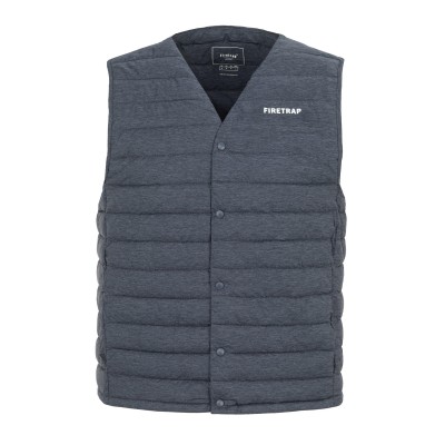 елек,firetrap,men,s,padded,sleeveless,gilet,dark,grey