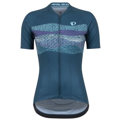 дамска,фланелка,дамски,топове,облекло,за,колоездене,pearl,izumi,womens,attack,cycling,jersey,oceon,blue