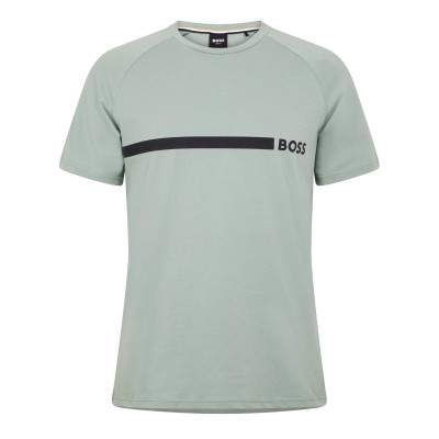 тениска,мъжки,тениски,boss,logo,slim,t,shirt,pastel,green330