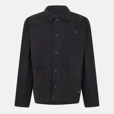 яке,облекла,на,разпродажба,мъжки,якета,vans,vans,drill,chore,canvas,jacket,london,fo,black