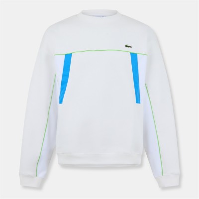 блуза,облекла,на,разпродажба,мъжки,пуловери,lacoste,sweatshirt,sn99,flour,white