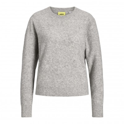 дамски,плетени,дрехи,jjxx,elba,crw,neck,k,ld64,lt,grey,melange