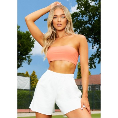 къса,блуза,дамски,топове,missy,empire,crop,top,peach