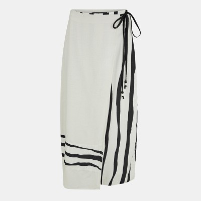 дамска,пола,поли,и,къси,панталони,french,connection,women,s,genevieve,adjustable,wrap,skirt,white,black