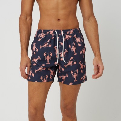 мъжки,къси,панталони,мъжки,къси,панталони,brave,soul,bs,mens,all,over,lobster,print,microfibre,swimshorts,navy,coral