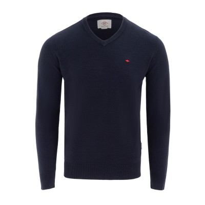пуловер,мъжки,пуловери,lee,cooper,cooper,long,sleeve,v,neck,jumper,navy