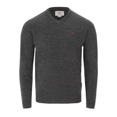 пуловер,мъжки,пуловери,lee,cooper,cooper,long,sleeve,v,neck,jumper,charcoal