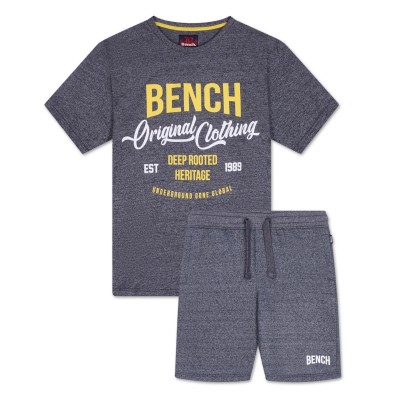 мъжки,тениски,bench,zeeton,short,set,black,grindle