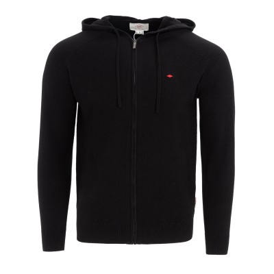 суичър,мъжки,горнища,с,качулка,lee,cooper,long,sleeve,zip,thru,hoodie,black