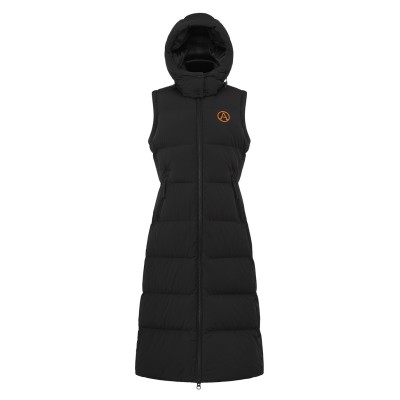 елек,дамски,якета,и,палта,arctic,army,heavyweight,arctic,long,gilet,black