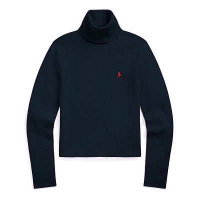 пуловер,дамски,плетени,дрехи,polo,ralph,lauren,turtleneck,jumper,hunter,navy