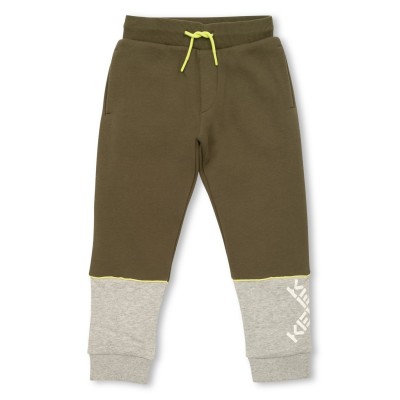 анцуг,детски,3/4,панталони,kenzo,kids',logo,closed,hem,jersey,joggers,khaki