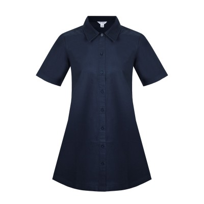 рокля,дамски,поли,и,рокли,miso,women's,oxford,day,shirt,dress,navy