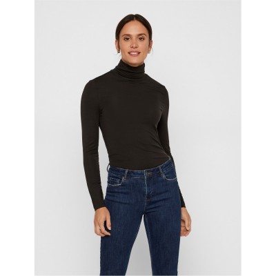 тениска,дамски,плетени,дрехи,vero,moda,vmava,t,shirt,black
