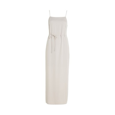 рокля,дамски,поли,и,рокли,calvin,klein,midi,slip,dress,silver,gray