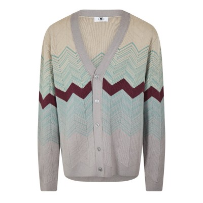 жилетка,дамски,плетени,дрехи,мъжки,пуловери,missoni,unisex,adults,stripe,cardigan,beige,chiaro