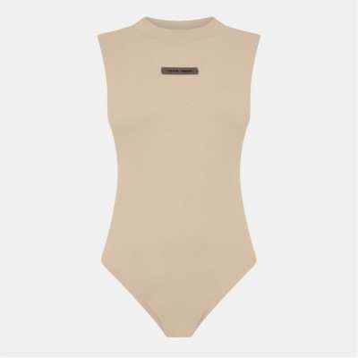 дамски,топове,fear,of,god,essentials,logo,bodysuit,timber