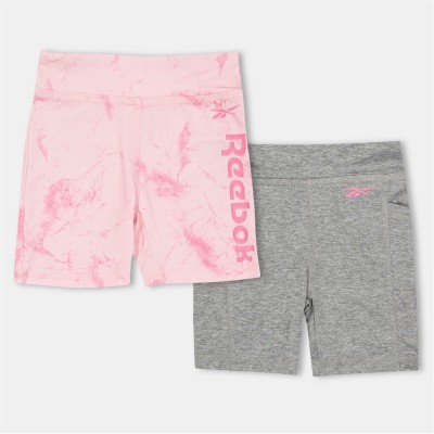 къси,панталони,дрехи,за,училище,разпродажба,reebok,детски,къси,панталони,детски,облекла,reebok,2pk,shorts,in99,prism,pink