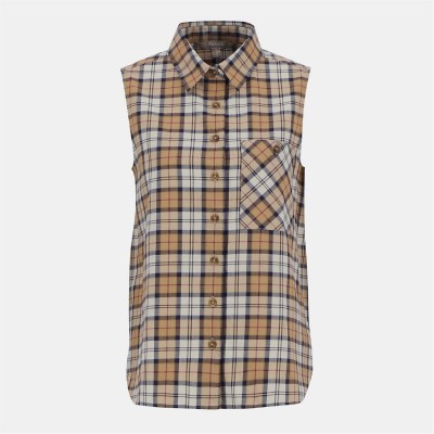 потник,дамски,ризи,дамски,топове,barbour,women's,bredon,sleeveless,shirt,hessian,tartan